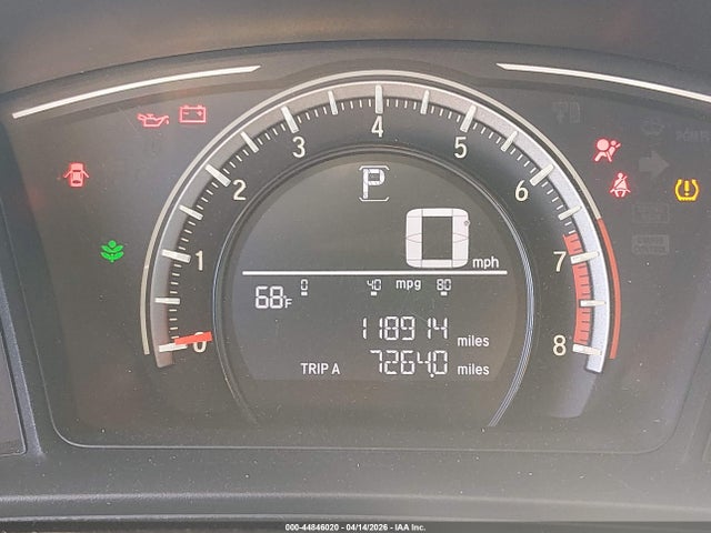 Honda Civic Lx 2017 2HGFC2F54HH542744 Image 15