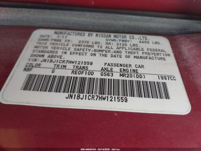 2017 NISSAN ROGUE SPORT JN1BJ1CR7HW121559 Photo 8