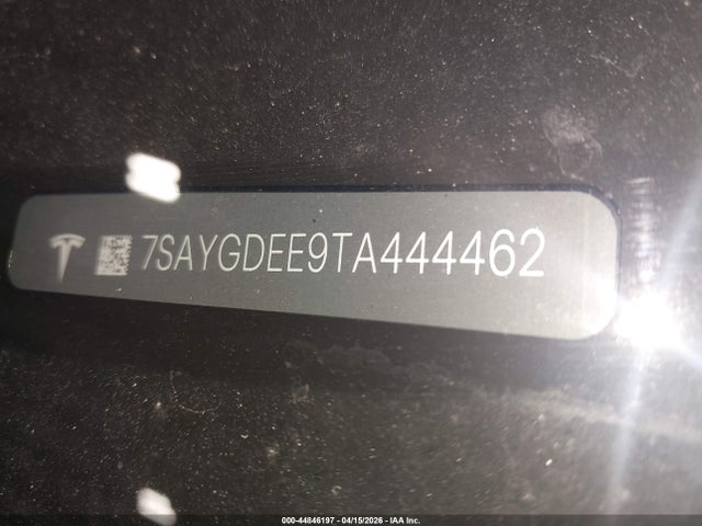 Aukcja sprzedaży 2026 Tesla Model Y All-wheel Drive/long Range Launch Series/premium All-wheel Drive, vin: 7SAYGDEE9TA444462, numer aukcji: 44846197