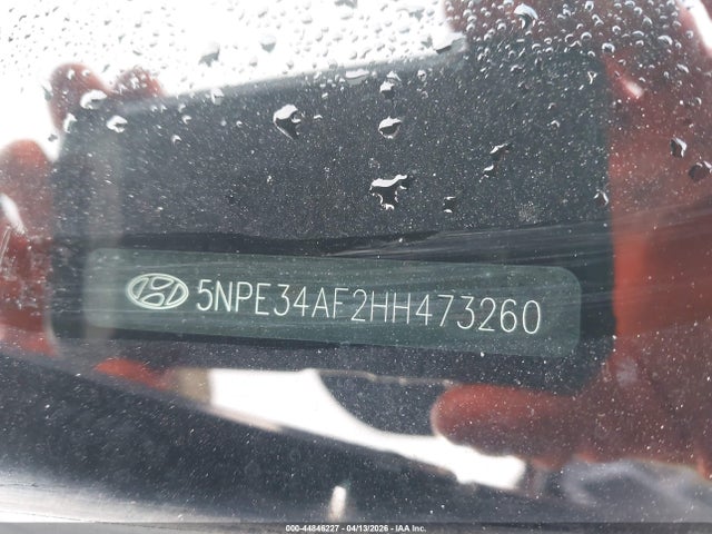 2017 Hyundai Sonata Limited მანქანა იყიდება აუქციონზე, vin: 5NPE34AF2HH473260, აუქციონის ნომერი: 44846227