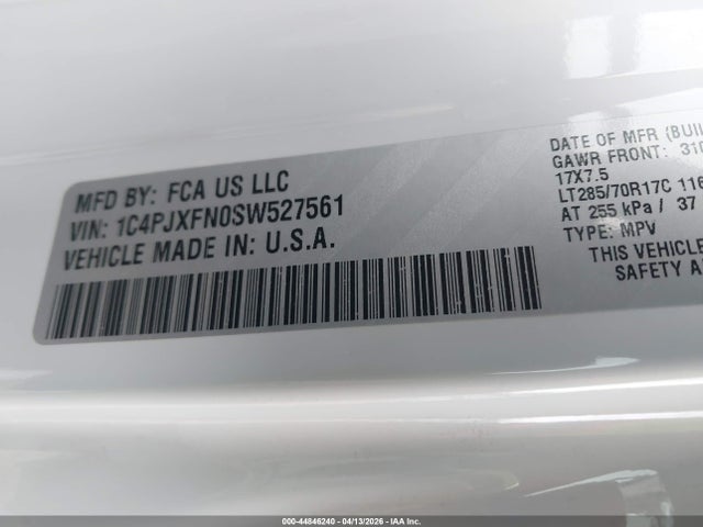 2025 JEEP WRANGLER 1C4PJXFN0SW527561 Photo 8