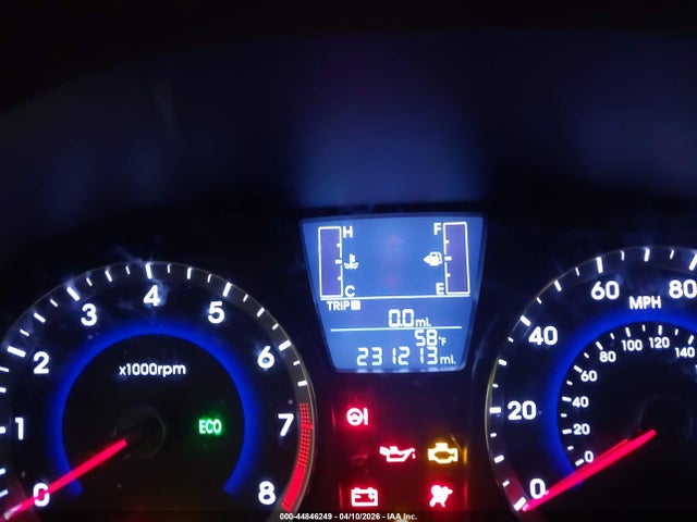 44846249 :رقم المزاد ، KMHCT4AE3GU162970 vin ، 2016 Hyundai Accent Se مزاد بيع