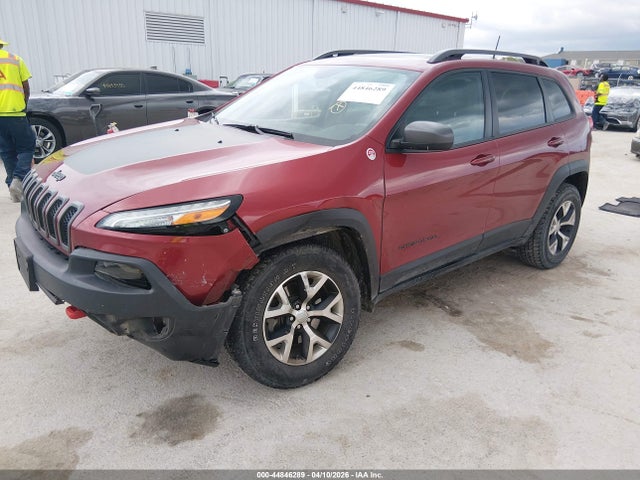 44846289 :رقم المزاد ، 1C4PJMBS3HW584937 vin ، 2017 Jeep Cherokee Trailhawk 4x4 مزاد بيع