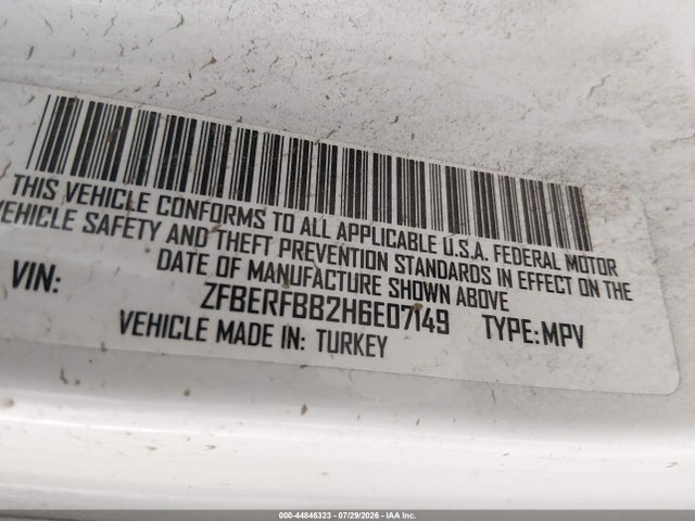 RAM Promaster City Tradesman Slt 2017 ZFBERFBB2H6E07149 Image 9