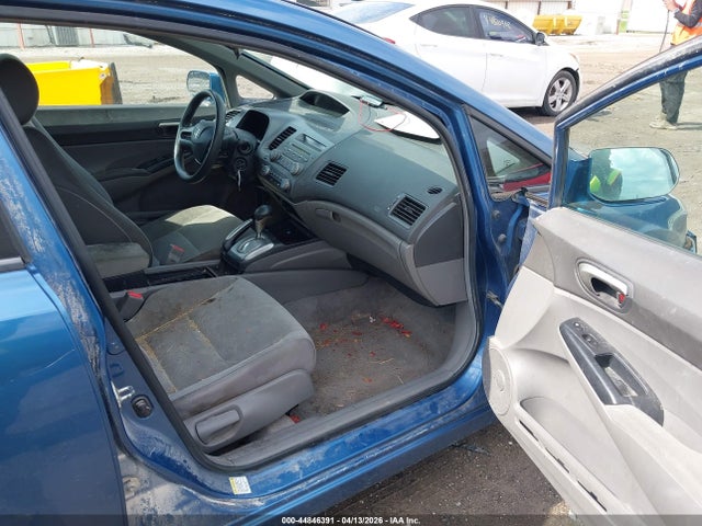 2008 Honda Civic Lx მანქანა იყიდება აუქციონზე, vin: 1HGFA16598L006665, აუქციონის ნომერი: 44846391