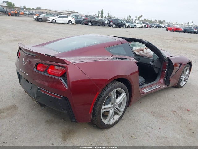 2016 Chevrolet Corvette Stingray მანქანა იყიდება აუქციონზე, vin: 1G1YB2D75G5113822, აუქციონის ნომერი: 44846453