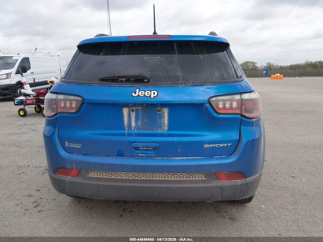 2018 Jeep Compass Sport Fwd მანქანა იყიდება აუქციონზე, vin: 3C4NJCAB6JT124587, აუქციონის ნომერი: 44846465