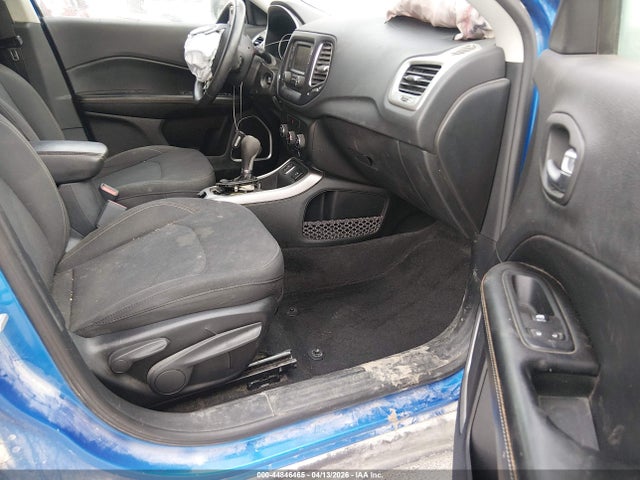 2018 Jeep Compass Sport Fwd მანქანა იყიდება აუქციონზე, vin: 3C4NJCAB6JT124587, აუქციონის ნომერი: 44846465