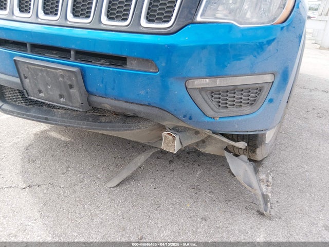 2018 Jeep Compass Sport Fwd მანქანა იყიდება აუქციონზე, vin: 3C4NJCAB6JT124587, აუქციონის ნომერი: 44846465