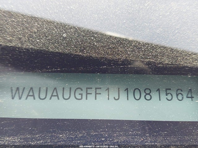 44846475 :رقم المزاد ، WAUAUGFF1J1081564 vin ، 2018 Audi A3 2.0t Premium مزاد بيع