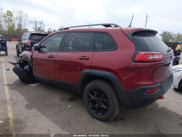 2016 Jeep Cherokee Trailhawk მანქანა იყიდება აუქციონზე, vin: 1C4PJMBS9GW245923, აუქციონის ნომერი: 44846519