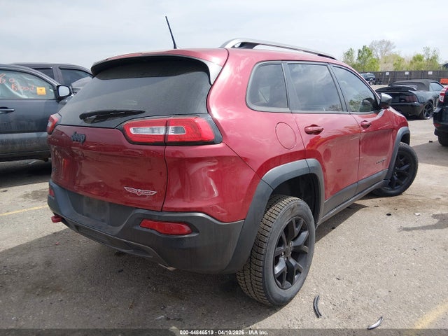 2016 Jeep Cherokee Trailhawk მანქანა იყიდება აუქციონზე, vin: 1C4PJMBS9GW245923, აუქციონის ნომერი: 44846519