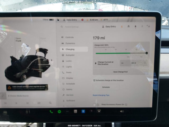 44846571 :رقم المزاد ، 5YJ3E1EB9JF148228 vin ، 2018 Tesla Model 3 Long Range/performance مزاد بيع