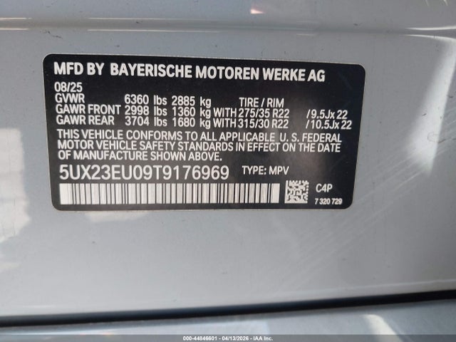 5UX23EU09T9176969 BMW X5 Xdrive40i