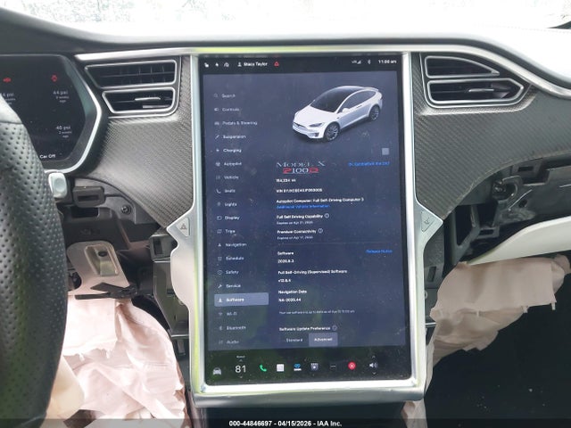 Aukcja sprzedaży 2018 Tesla Model X, vin: 5YJXCBE40JF093005, numer aukcji: 44846697