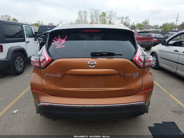 Aukcja sprzedaży 2016 Nissan Murano Platinum, vin: 5N1AZ2MH3GN118106, numer aukcji: 44846715