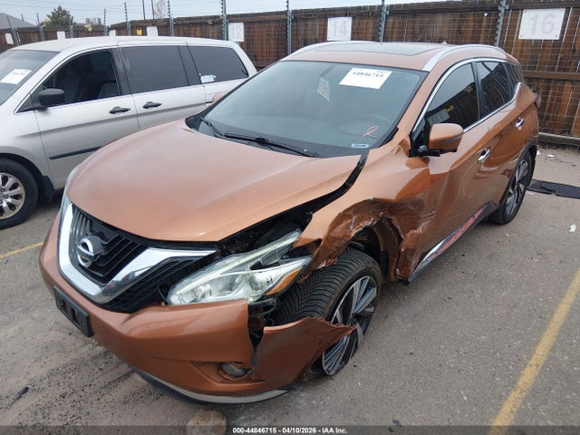 Aukcja sprzedaży 2016 Nissan Murano Platinum, vin: 5N1AZ2MH3GN118106, numer aukcji: 44846715