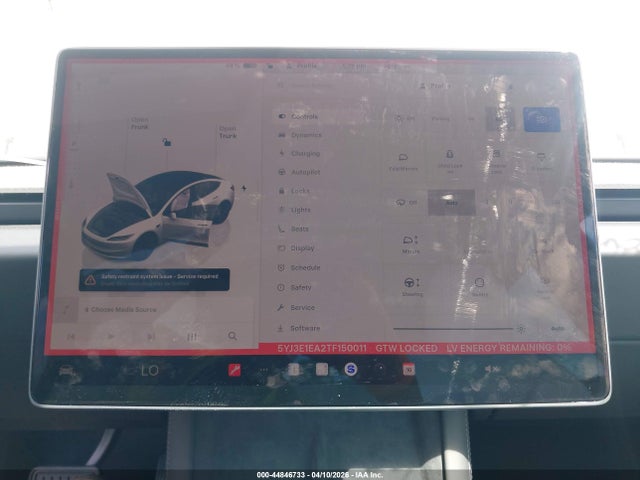 44846733 :رقم المزاد ، 5YJ3E1EA2TF150011 vin ، 2026 Tesla Model 3 Premium Rear-wheel Drive/standard Rear-wheel Drive مزاد بيع