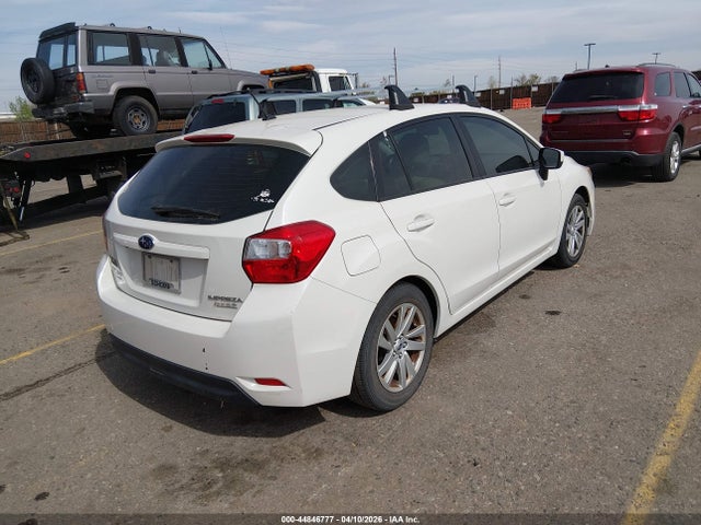 44846777 :رقم المزاد ، JF1GPAC61FH289258 vin ، 2015 Subaru Impreza 2.0i Premium مزاد بيع