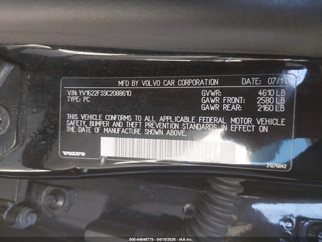 2012 VOLVO S60 YV1622FS9C2088610 Photo 8