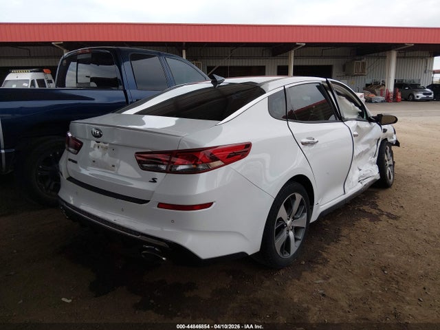 2019 Kia Optima S მანქანა იყიდება აუქციონზე, vin: 5XXGT4L34KG280042, აუქციონის ნომერი: 44846854