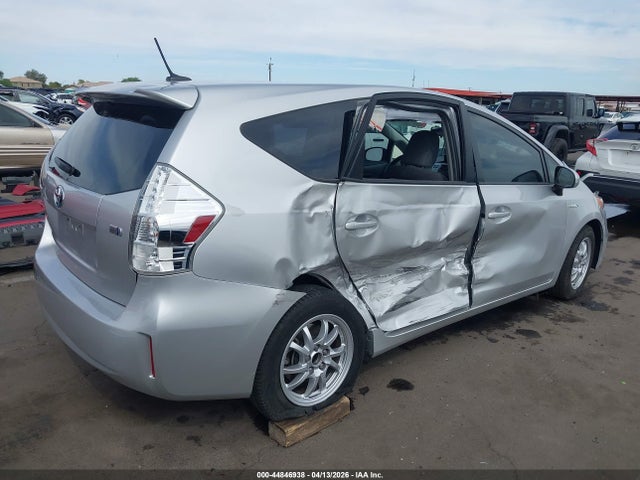 JTDZN3EU6EJ013455 Toyota Prius V Three