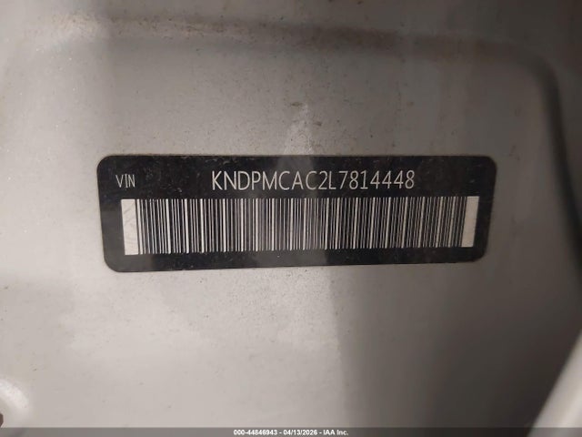 Aukcja sprzedaży 2020 Kia Sportage Lx, vin: KNDPMCAC2L7814448, numer aukcji: 44846943