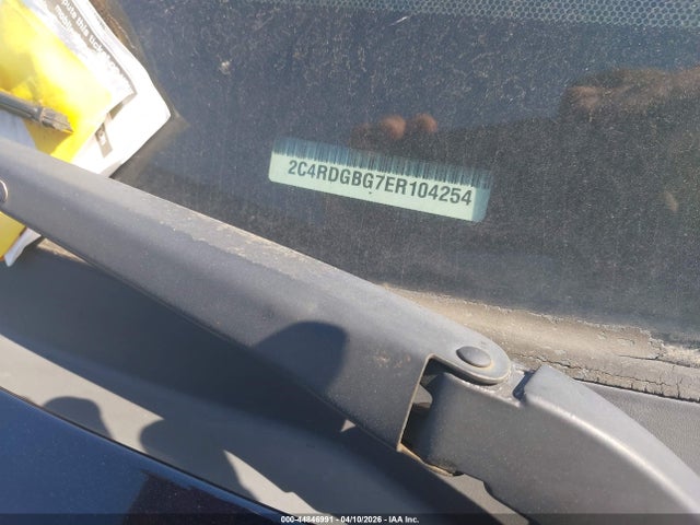 Продаж на аукціоні авто 2014 Dodge Grand Caravan American Value Pkg, vin: 2C4RDGBG7ER104254, номер лоту: 44846991