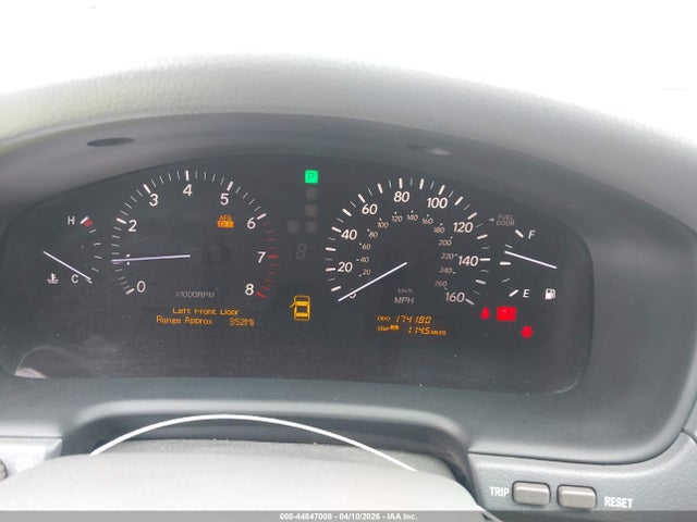 Aukcja sprzedaży 2005 Lexus Ls 430, vin: JTHBN36F155017986, numer aukcji: 44847008