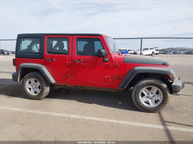 Продаж на аукціоні авто 2015 Jeep Wrangler Unlimited Sport Rhd, vin: 1C4BJWKG0FL543388, номер лоту: 44847034