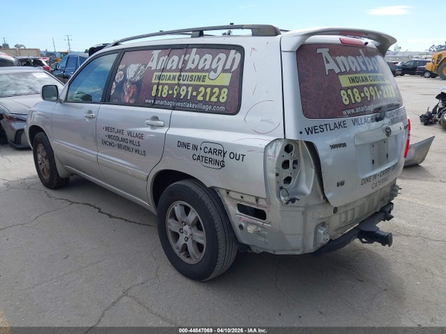 Aukcja sprzedaży 2002 Toyota Highlander Limited V6, vin: JTEGF21A020043414, numer aukcji: 44847069