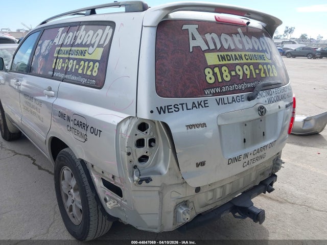 Aukcja sprzedaży 2002 Toyota Highlander Limited V6, vin: JTEGF21A020043414, numer aukcji: 44847069
