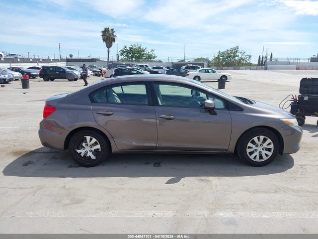 Продаж на аукціоні авто 2012 Honda Civic Lx, vin: 19XFB2F51CE310219, номер лоту: 44847101