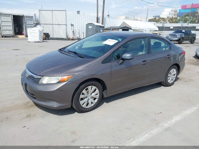 Продаж на аукціоні авто 2012 Honda Civic Lx, vin: 19XFB2F51CE310219, номер лоту: 44847101
