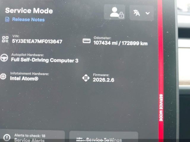 Tesla Model 3 Standard Range Plus Rear-wheel Drive 2021 5YJ3E1EA7MF013647 Image 16