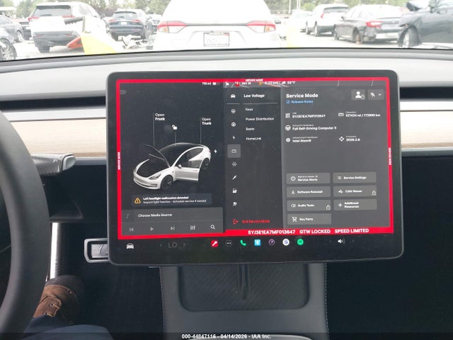 Tesla Model 3 Standard Range Plus Rear-wheel Drive 2021 5YJ3E1EA7MF013647 Image 7