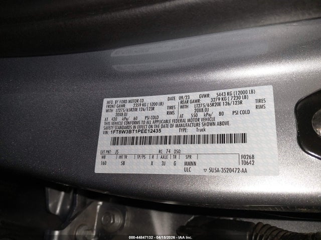 Ford F-350 Lariat 2023 1FT8W3BT1PEE12435 Image 9