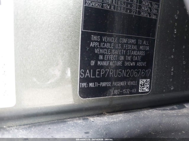 SALEP7RU5N2067617 Land Rover Defender 110 Se
