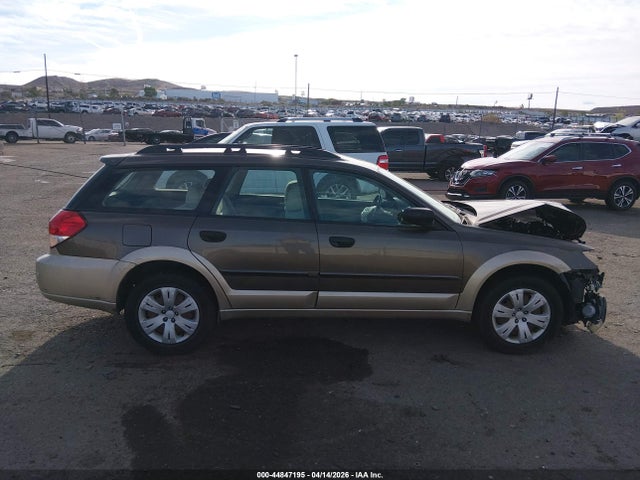 Продажа на аукционе авто 2008 Subaru Outback, vin: 4S4BP60C187305166, номер лота: 44847195