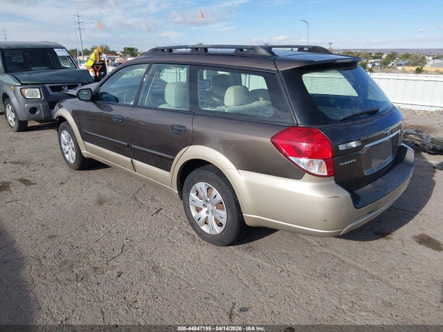 Продажа на аукционе авто 2008 Subaru Outback, vin: 4S4BP60C187305166, номер лота: 44847195