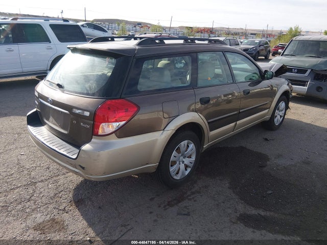 Продажа на аукционе авто 2008 Subaru Outback, vin: 4S4BP60C187305166, номер лота: 44847195