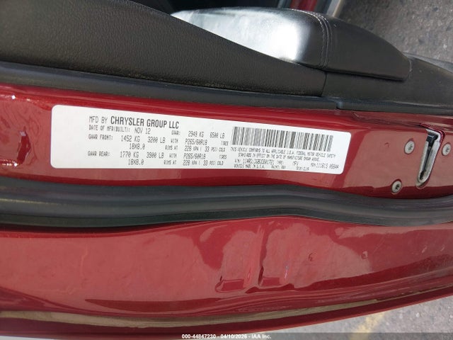 2013 DODGE DURANGO 1C4RDJDG8DC601721 Photo 8