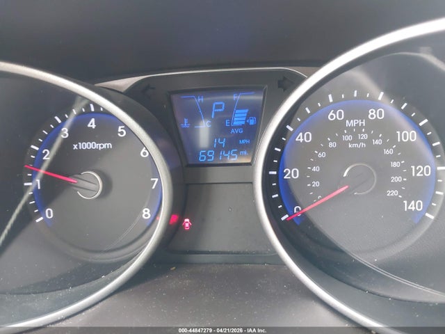 2014 Hyundai Tucson Se მანქანა იყიდება აუქციონზე, vin: KM8JU3AG6EU926758, აუქციონის ნომერი: 44847279