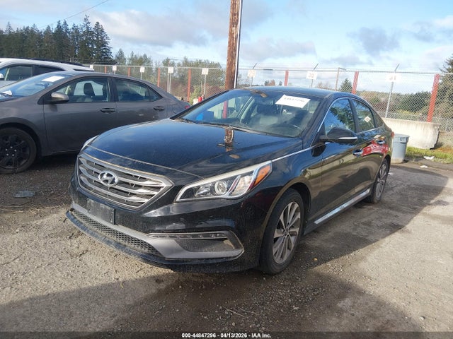2017 HYUNDAI SONATA 5NPE34AF8HH439985 Photo 1