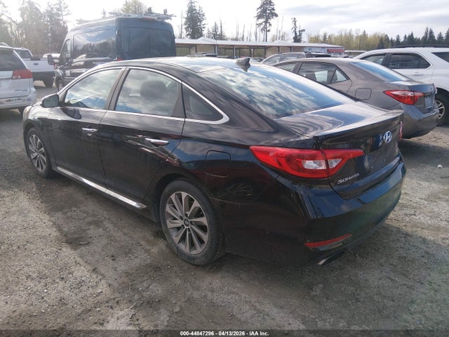 2017 HYUNDAI SONATA 5NPE34AF8HH439985 Photo 2