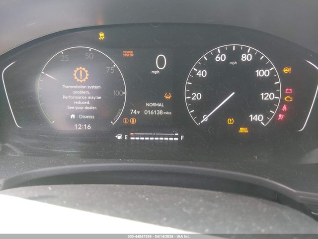2HGFE4F8XSH305229 Honda Civic Hybrid Sport/sport Touring