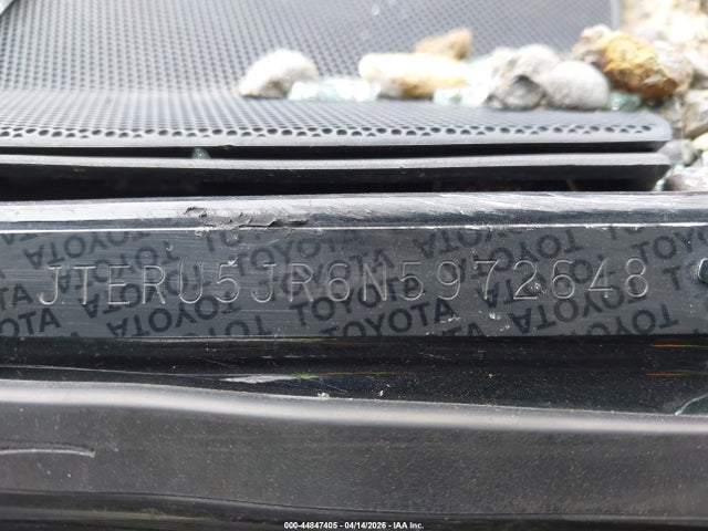 2022 Toyota 4runner Trd Off Road Premium მანქანა იყიდება აუქციონზე, vin: JTERU5JR6N5972648, აუქციონის ნომერი: 44847405
