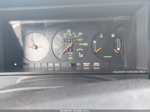 1988 Volvo 245 Dl/gl მანქანა იყიდება აუქციონზე, vin: YV1AX8853J1767507, აუქციონის ნომერი: 44847438