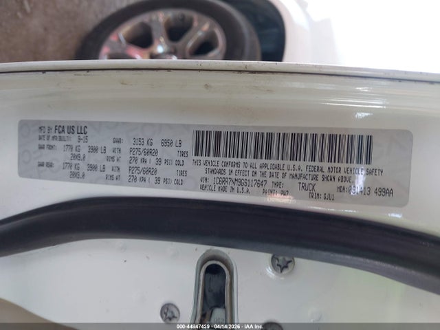 1C6RR7NM9GS117647 RAM 1500 Laramie