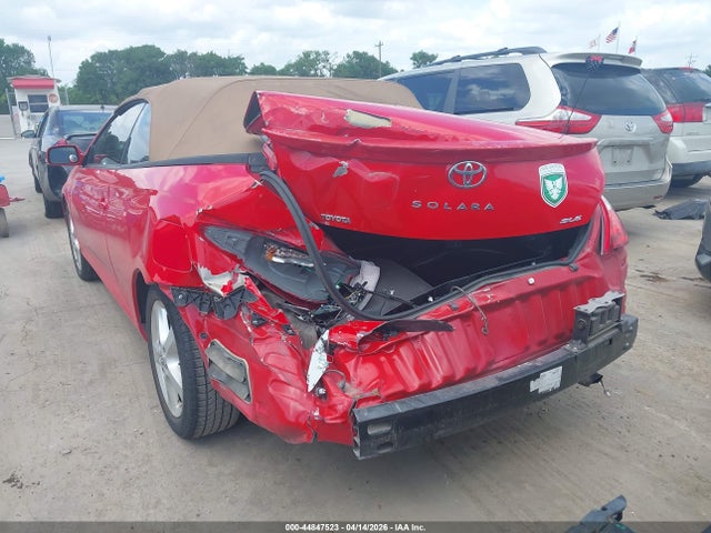 2008 Toyota Camry Solara Sle მანქანა იყიდება აუქციონზე, vin: 4T1FA38P48U145780, აუქციონის ნომერი: 44847523